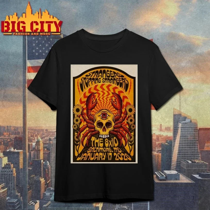 Strangers Stopping Strangers 1.17.2026 Baltimore MD Poster shirt Unisex T-shirt, Sweatshirt, Hoodie, Long Sleeve Tee - T-Shirt, Sweatshirt, Hoodie