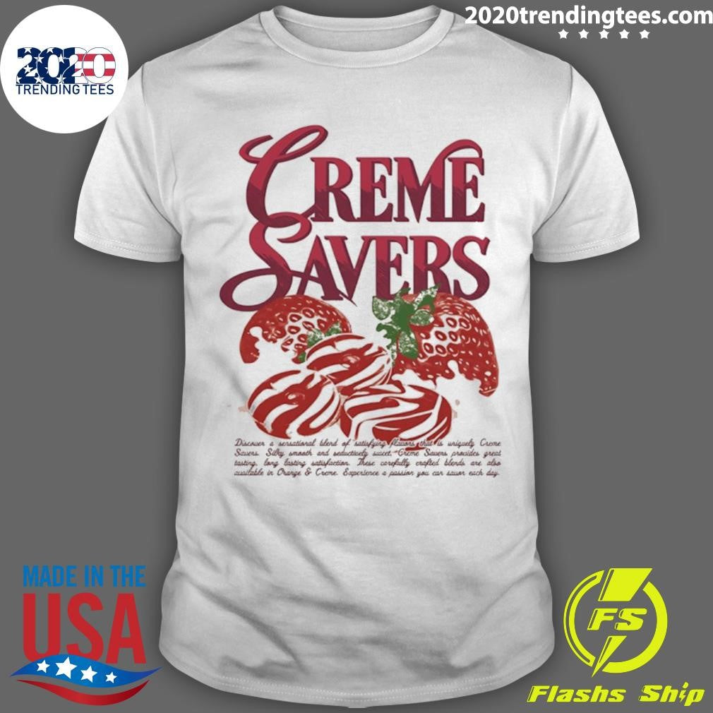 Strawberry Swirl Candy Creme Savers Shirt Unisex T-shirt, Sweatshirt, Hoodie, Long Sleeve Tee - T-Shirt, Sweatshirt, Hoodie
