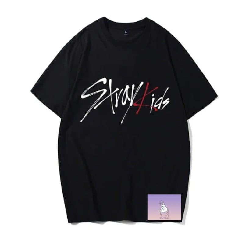 Stray K.I.D.S Logo . Stray K.I.D.S . K Pop Him Full Size Comfort Colors T-Shirts, Hoodie, Sweatshirt - T-Shirt, Sweatshirt, Hoodie