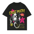 Street Life Casual Portrait & Slogan Printed Short Sleeve Size S 3XL Top Womenswear Underwear Humen Underwear Lady Streetwear Human Shoe T-Shirts, Hoodie, Sweatshirt - T-Shirt, Sweatshirt, Hoodie
