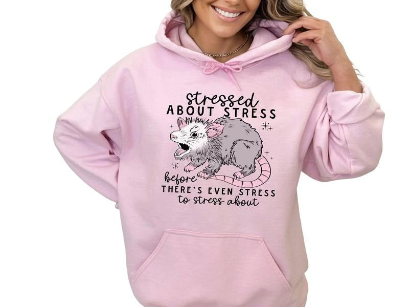 Stressed About Stress Before There'S Even Stress & T-Shirts, Hoodie, Sweatshirt - T-Shirt, Sweatshirt, Hoodie