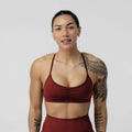 Strive Sports Bra Ember Red Plain Pattern Summer Season Adjustable Straps Lightweight & Breathable T-Shirts, Hoodie, Sweatshirt - T-Shirt, Sweatshirt, Hoodie