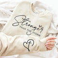 Stronger Than Storm Boho Self Care Inspirational Christian Bible Verse T-Shirts, Hoodie, Sweatshirt - T-Shirt, Sweatshirt, Hoodie