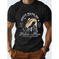 " I Will Make You Fishers " Short Sleeve Casual Summer Inspirational Quote Made USA T-Shirts, Hoodie, Sweatshirt - T-Shirt, Sweatshirt, Hoodie