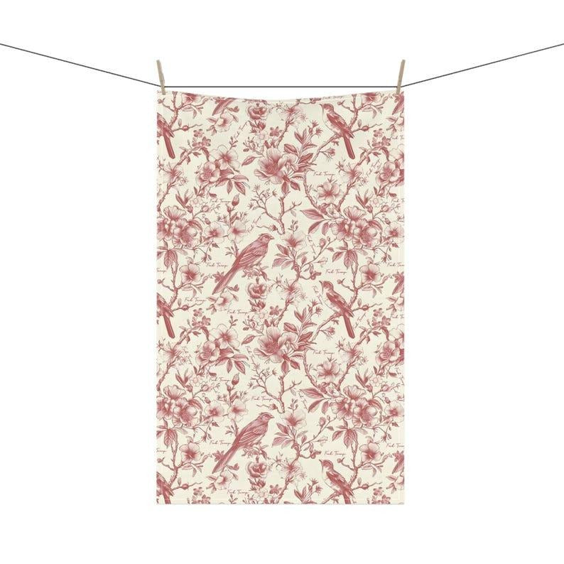 Subtle F*Ck Trump Tea Towel Pink Chinoiserie Kitchen Hand Towel Anti Trump Tea Towel Funny Political Home Decor FDT 4687 Democrat T-Shirts, Hoodie, Sweatshirt - T-Shirt, Sweatshirt, Hoodie