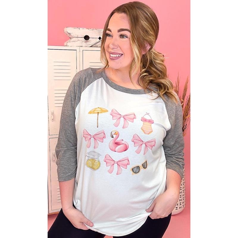 Summer Coquette Bows T-Shirts, Hoodie, Sweatshirt - T-Shirt, Sweatshirt, Hoodie