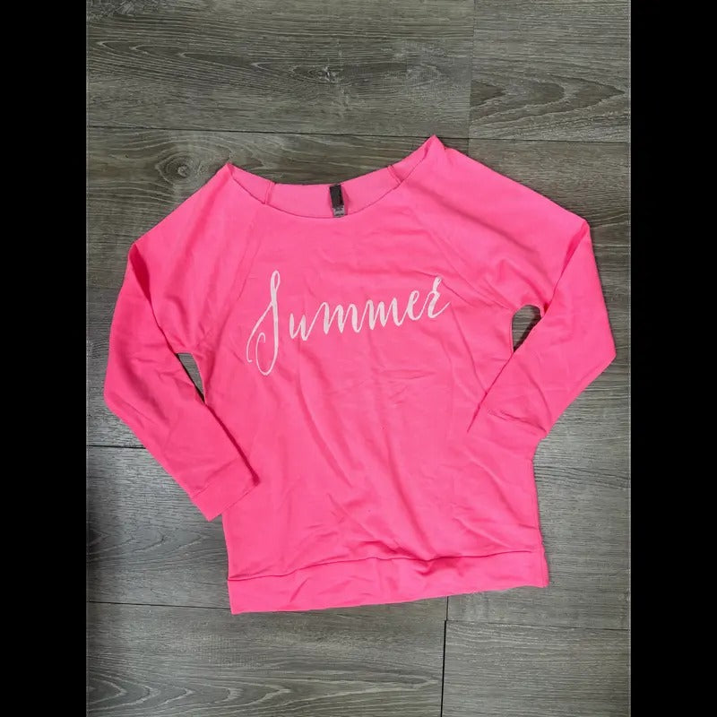 Summer Neon Pink T-Shirts, Hoodie, Sweatshirt - T-Shirt, Sweatshirt, Hoodie