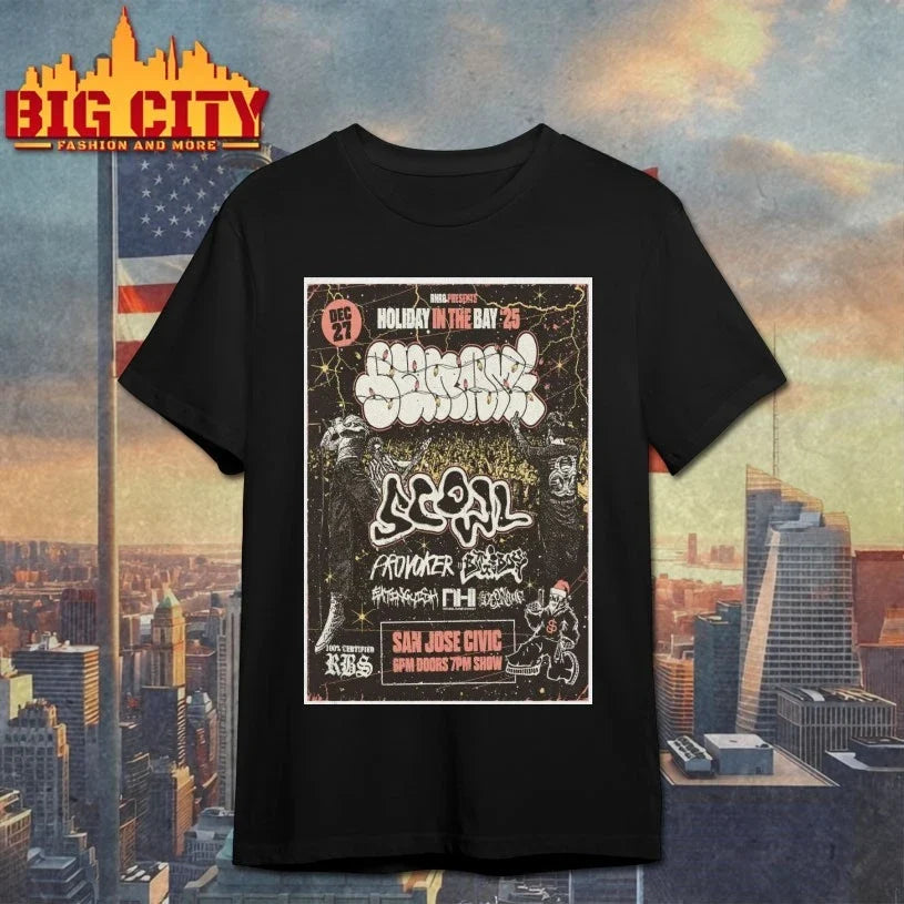 Sunami 12.27.2025 San Jose Civic In San Jose CA Poster shirt Unisex T-shirt, Sweatshirt, Hoodie, Long Sleeve Tee - T-Shirt, Sweatshirt, Hoodie