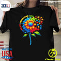 Sunflower Autism Awareness Accept Understand Love Baseball 2026 Shirt Unisex T-shirt, Sweatshirt, Hoodie, Long Sleeve Tee - T-Shirt, Sweatshirt, Hoodie