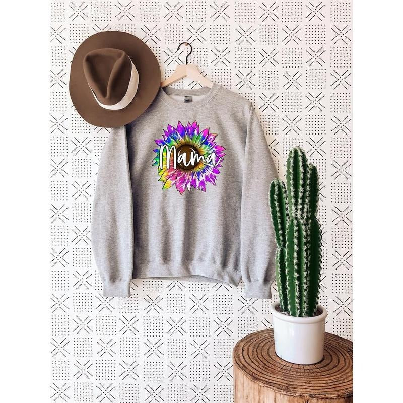 Sunflower Mama Favorite Mom Mom Life Sweat Sunflower Lover Best Mom T-Shirts, Hoodie, Sweatshirt - T-Shirt, Sweatshirt, Hoodie