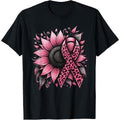 Sunflower Pink Breast Cancer Awareness Made USA T-Shirts, Hoodie, Sweatshirt - T-Shirt, Sweatshirt, Hoodie