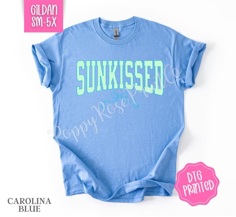 Sunkissed Beach Shirt Gildan Cute Summer Shirt Beach Swimsuit Cover Up Shirt Vacation T-Shirts, Hoodie, Sweatshirt - T-Shirt, Sweatshirt, Hoodie