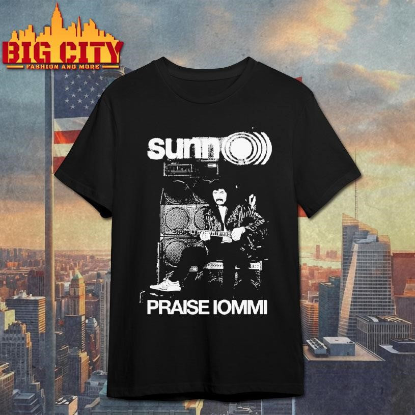 Sunn Praise Iommi Shirt Unisex T-shirt, Sweatshirt, Hoodie, Long Sleeve Tee - T-Shirt, Sweatshirt, Hoodie