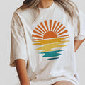 Sunset Shirt Summer Shirt Sun Shirt Retro Sunshine Shirt Sun Rays Beachy Comfort Shirt Beach Summer Vacation Retro Summer Time Sunsets Matching Beach Trip Friend Top T-Shirts, Hoodie, Sweatshirt - T-Shirt, Sweatshirt, Hoodie