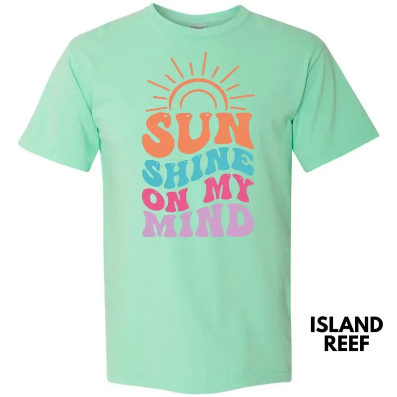 Sunshine My Mind Comfort Colors 'NLB' T-Shirts, Hoodie, Sweatshirt - T-Shirt, Sweatshirt, Hoodie