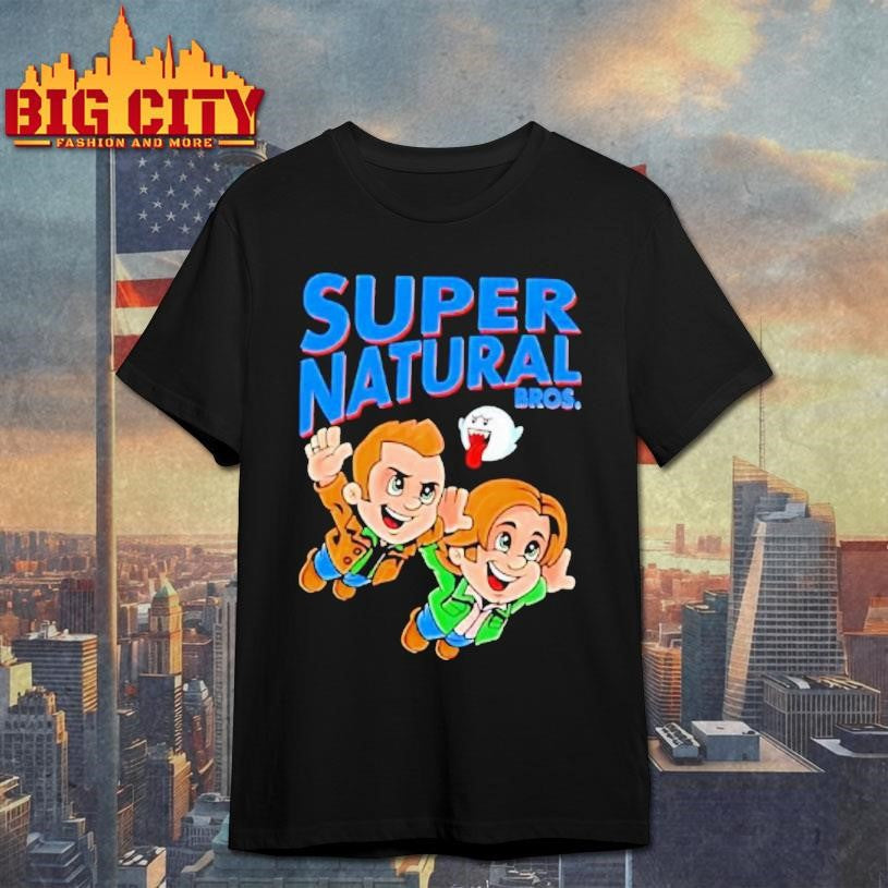 Super Natural Bros Graphic Shirt Unisex T-shirt, Sweatshirt, Hoodie, Long Sleeve Tee - T-Shirt, Sweatshirt, Hoodie