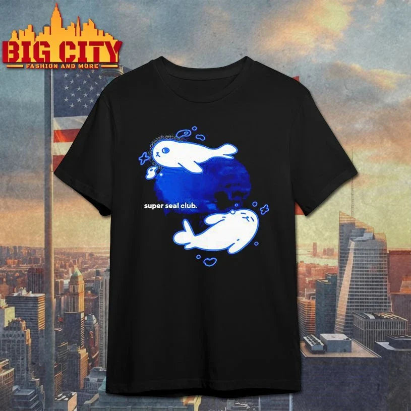 Super Seal Club Graphic shirt Unisex T-shirt, Sweatshirt, Hoodie, Long Sleeve Tee - T-Shirt, Sweatshirt, Hoodie