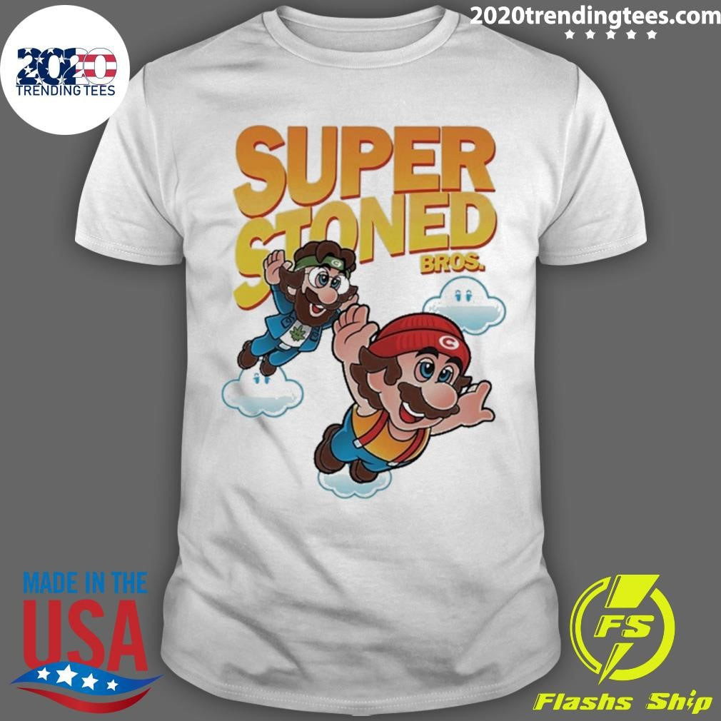 Super Stoned Bros 420 Day Parody Shirt Unisex T-shirt, Sweatshirt, Hoodie, Long Sleeve Tee - T-Shirt, Sweatshirt, Hoodie