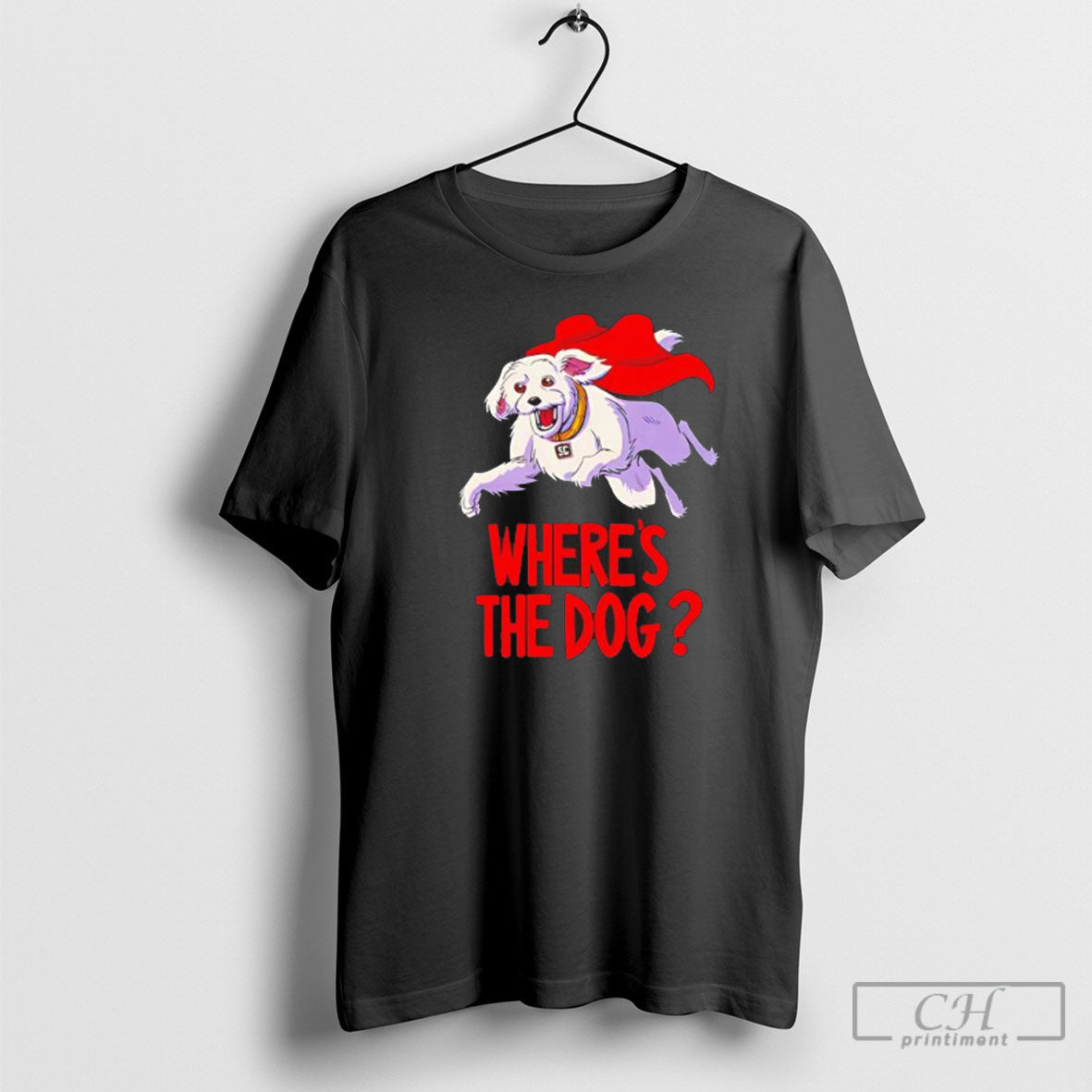 Superdog Wheres The Dog Graphic Shirt Sweater Unisex T-shirt, Sweatshirt, Hoodie, Long Sleeve Tee - T-Shirt, Sweatshirt, Hoodie