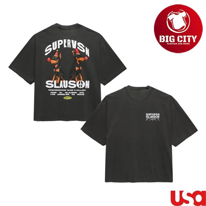 Supervsn Slauson Dog Two Sided Shirt Unisex T-shirt, Sweatshirt, Hoodie, Long Sleeve Tee - T-Shirt, Sweatshirt, Hoodie