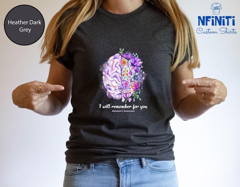 Support Alzheimer'S Shirt Alzheimer Awareness Shirt Alzheimer Dad Mom Shirt Dementia Shirt Alzheimer'S Shirt Purple Ribbon Alzheimer T-Shirts, Hoodie, Sweatshirt - T-Shirt, Sweatshirt, Hoodie
