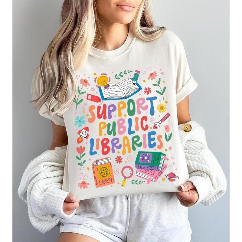 Support Public Libraries Shirt Book Nerd Book Lover Read Banned Books Shirt Support Your Local Library T-Shirts, Hoodie, Sweatshirt - T-Shirt, Sweatshirt, Hoodie