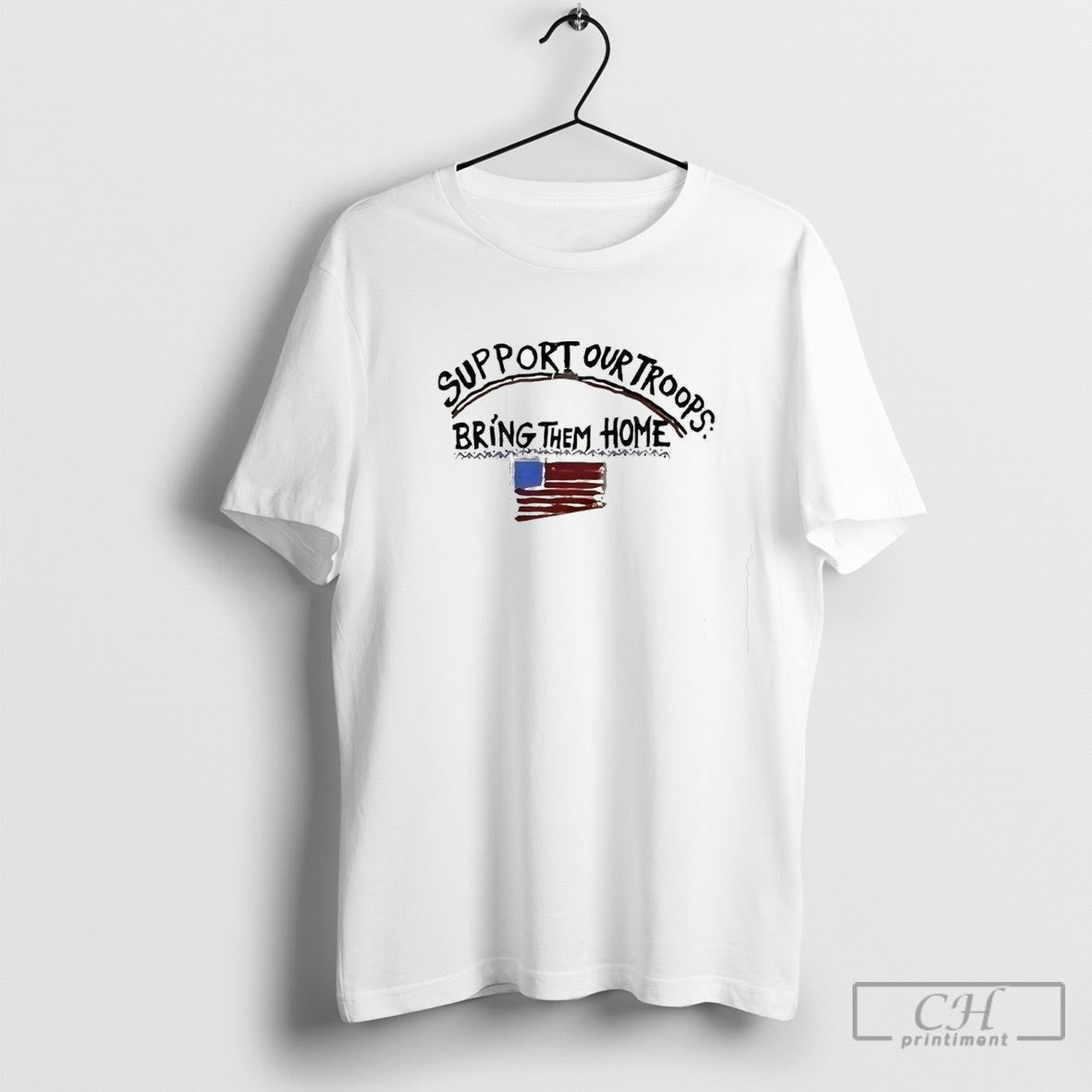 Support Our Troops Bring Them Home American Flag Shirt Sweater Unisex T-shirt, Sweatshirt, Hoodie, Long Sleeve Tee - T-Shirt, Sweatshirt, Hoodie