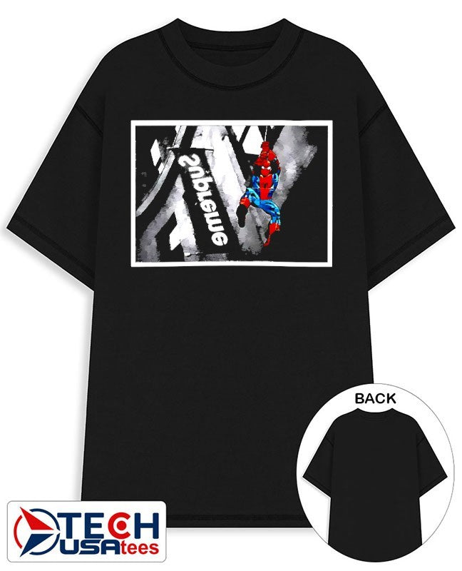 Suprem Spiderman shirt Unisex T-shirt, Sweatshirt, Hoodie, Long Sleeve Tee - T-Shirt, Sweatshirt, Hoodie