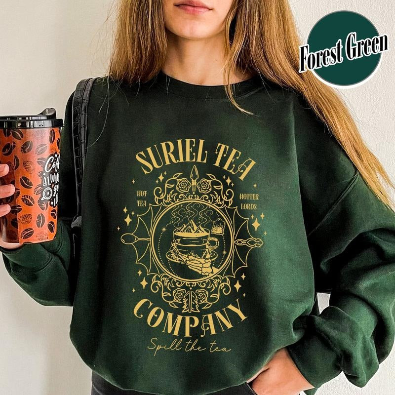 Suriel Tea Co Suriel Tea Co Acotar Suriel Tea Co Suriel Tea Co Bookish T-Shirts, Hoodie, Sweatshirt - T-Shirt, Sweatshirt, Hoodie