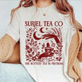 Suriel Tea Co ACOTAR Suriel Tea Shirt Velaris Court Thorns Roses Shirt SJM Bookish Shirt Book Lover T-Shirts, Hoodie, Sweatshirt - T-Shirt, Sweatshirt, Hoodie