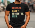 Husband Daddy Protector Hero Shirt Proud Dad Shirts Daddy Life New Daddy Shirt Husband Hubby T-Shirts, Hoodie, Sweatshirt - T-Shirt, Sweatshirt, Hoodie