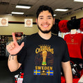 Sweden 2026 World Champions For The World For The Glory shirt Unisex T-shirt, Sweatshirt, Hoodie, Long Sleeve Tee - T-Shirt, Sweatshirt, Hoodie