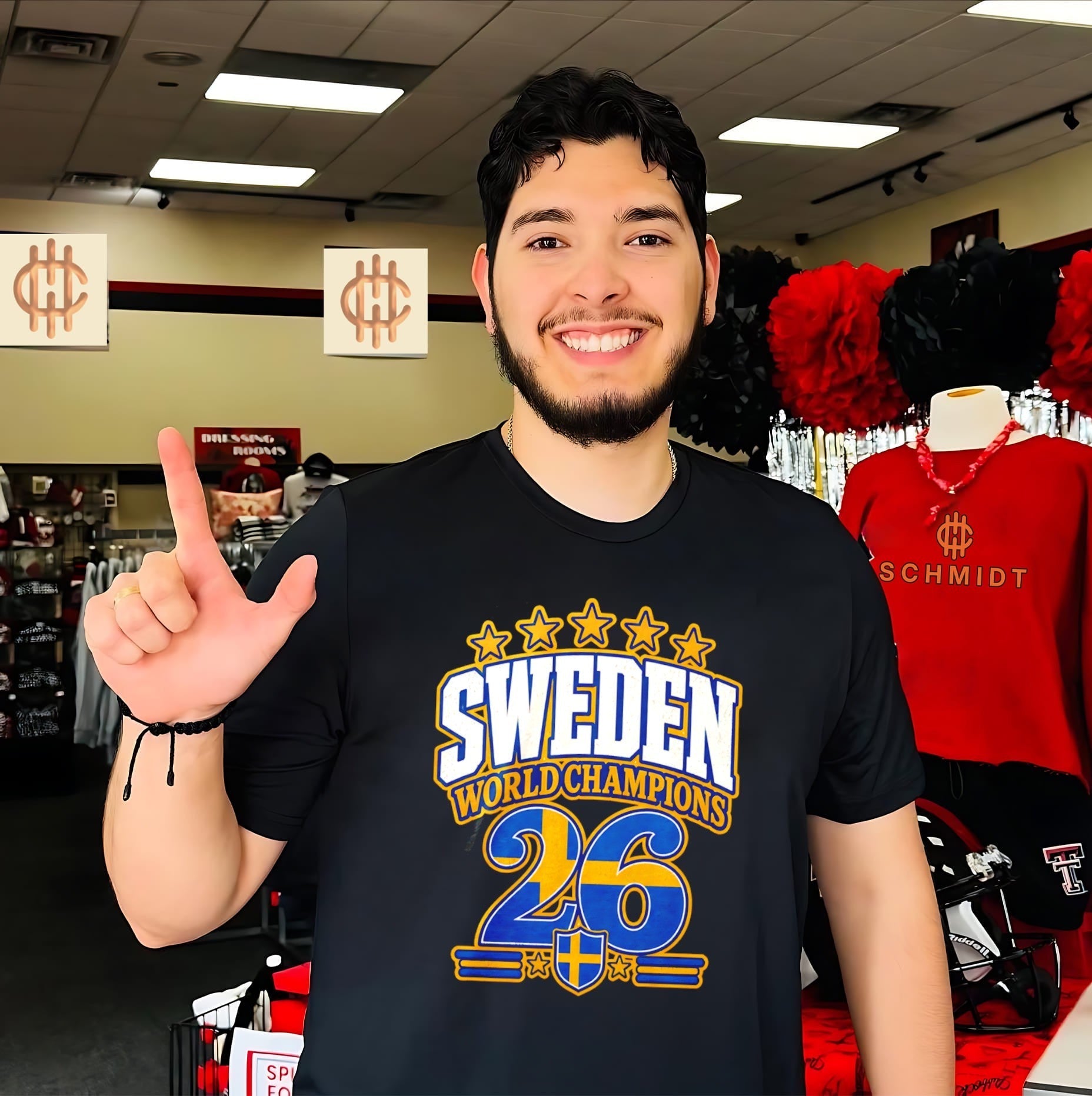 Sweden 2026 World Champions flag shirt Unisex T-shirt, Sweatshirt, Hoodie, Long Sleeve Tee - T-Shirt, Sweatshirt, Hoodie