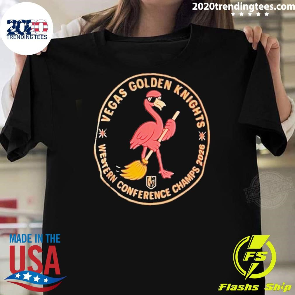 Swoop Up Vegas Golden Knights Western Conference Champs 2026 Shirt Unisex T-shirt, Sweatshirt, Hoodie, Long Sleeve Tee - T-Shirt, Sweatshirt, Hoodie
