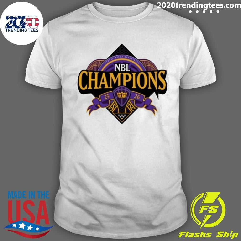 Sydney Kings 2026 NBL Champions Logo Locker Room Shirt Unisex T-shirt, Sweatshirt, Hoodie, Long Sleeve Tee - T-Shirt, Sweatshirt, Hoodie