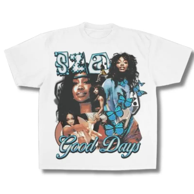Sza Good Days Rap Graphics Top Womenswear Underwear Humen Lady Comfort T-Shirts, Hoodie, Sweatshirt - T-Shirt, Sweatshirt, Hoodie