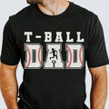 T Ball Dad Shirt Sports Dad Game Day 100% Cotton T-Shirts, Hoodie, Sweatshirt - T-Shirt, Sweatshirt, Hoodie