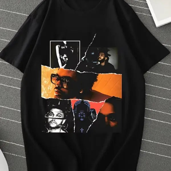 Casual Male Singer Print Short Sleeve Summer Cotton Womenswear T-Shirts, Hoodie, Sweatshirt - T-Shirt, Sweatshirt, Hoodie