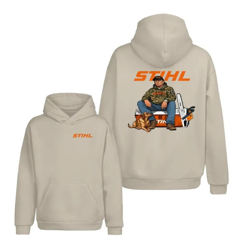 Stihl Trumm Camo Workwear 100% Cotton T-Shirts, Hoodie, Sweatshirt - T-Shirt, Sweatshirt, Hoodie