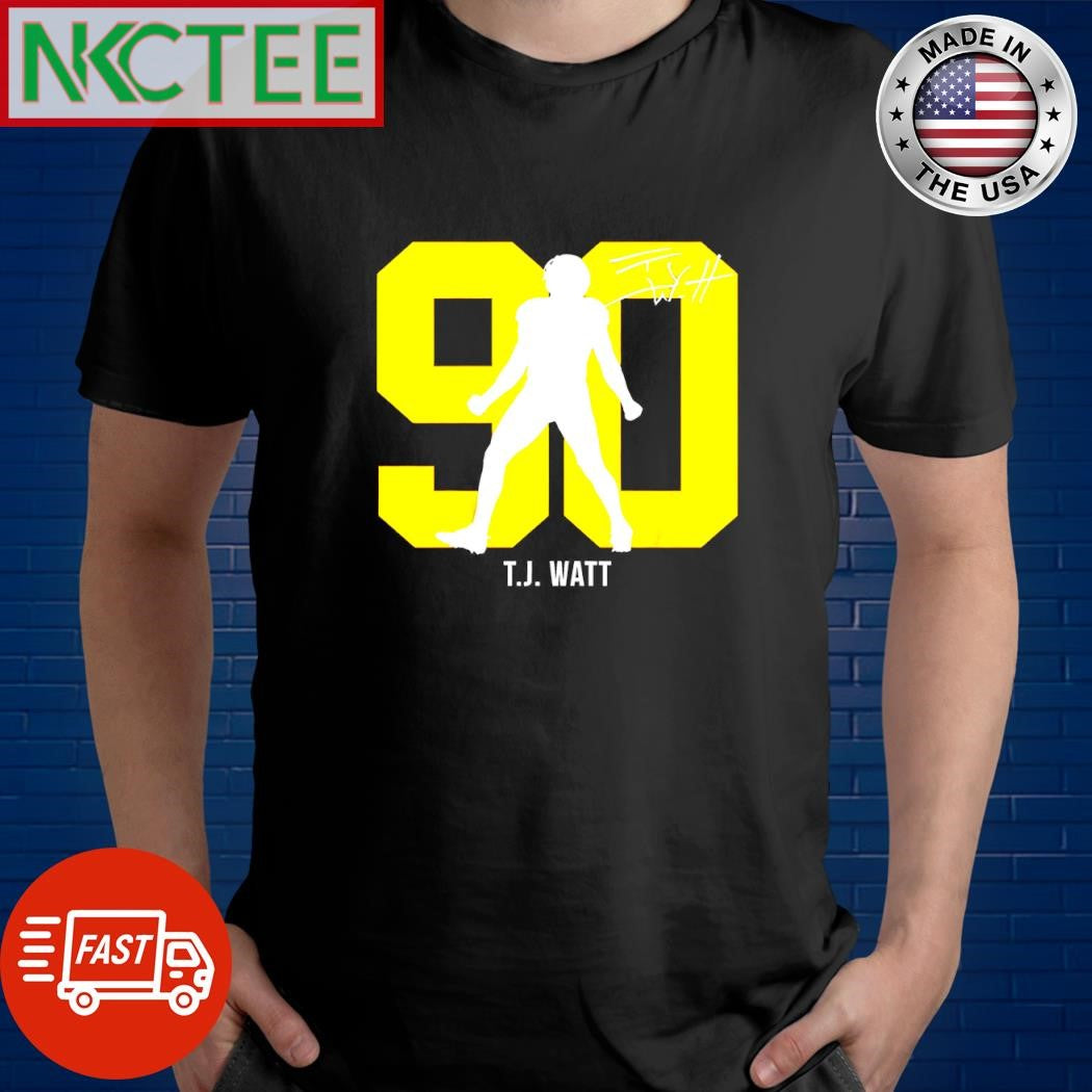 T.J. Watt Action Number 90 Silo shirt Unisex T-shirt, Sweatshirt, Hoodie, Long Sleeve Tee - T-Shirt, Sweatshirt, Hoodie