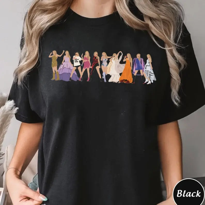 TI'S Album Shirt Tr Concert Country Music Shirt Popular TIor Taylor Shirt Music Lover Casual Cotton T-Shirts, Hoodie, Sweatshirt - T-Shirt, Sweatshirt, Hoodie
