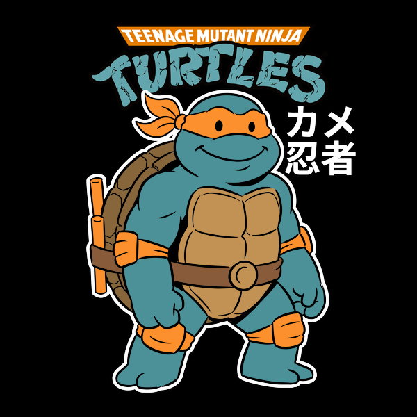 Tmnt Michelangelo Retro Style Unisex T-shirt, Sweatshirt, Hoodie, Long Sleeve Tee - T-Shirt, Sweatshirt, Hoodie