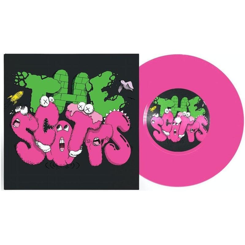 TRAVIS SCOTT Scotts KAWS Vinyl 7" Pink T-Shirts, Hoodie, Sweatshirt - T-Shirt, Sweatshirt, Hoodie