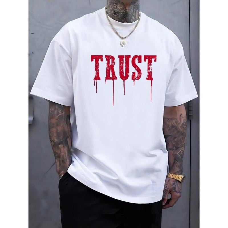 TRUST Soft Breathable Comfy Short Sleeve Casual Summer Relaxed Fit Quick Drying Moisture Wicking Lightweight Easy Care Made USAstyle{N002}2 T-Shirts, Hoodie, Sweatshirt - T-Shirt, Sweatshirt, Hoodie