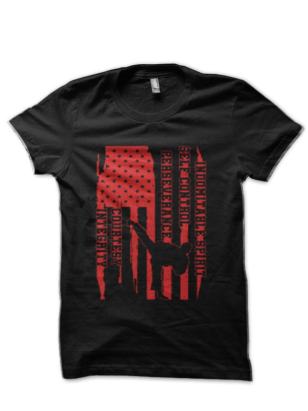 USA Flag American Taekwondo Korean Martial Artist T-Shirts, Hoodie, Sweatshirt - T-Shirt, Sweatshirt, Hoodie