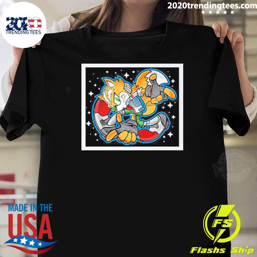Tails The Fox Adventure Shirt Unisex T-shirt, Sweatshirt, Hoodie, Long Sleeve Tee - T-Shirt, Sweatshirt, Hoodie