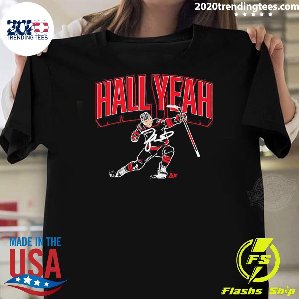 Taylor Hall Carolina Hall Yeah Signature Shirt Unisex T-shirt, Sweatshirt, Hoodie, Long Sleeve Tee - T-Shirt, Sweatshirt, Hoodie