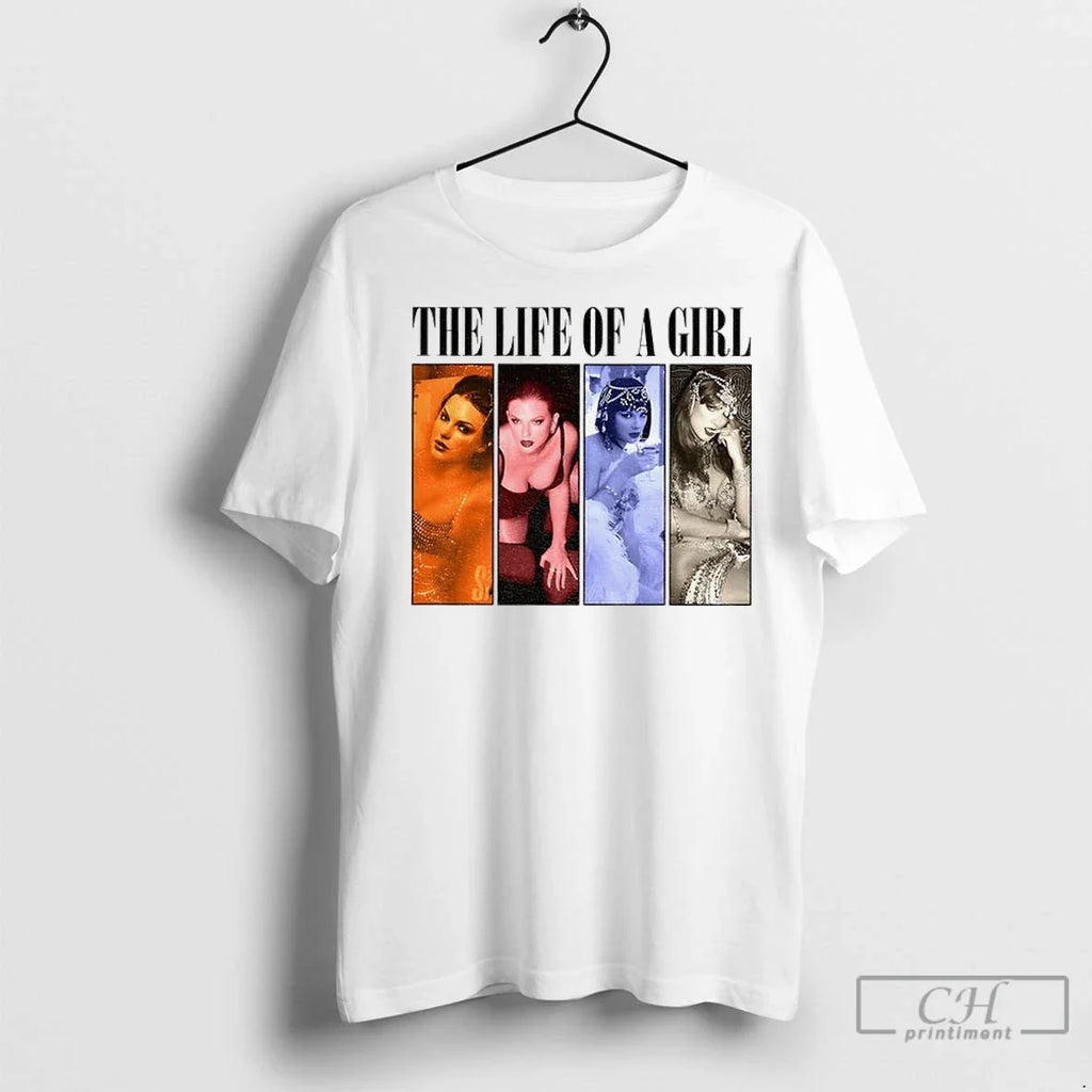 Taylor The Life Of A Girl Eras Tour Gift For Fan T Shirts Unisex T-shirt, Sweatshirt, Hoodie, Long Sleeve Tee - T-Shirt, Sweatshirt, Hoodie