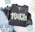 Teach Cute Teacher Floral Polka Dot Her T-Shirts, Hoodie, Sweatshirt - T-Shirt, Sweatshirt, Hoodie