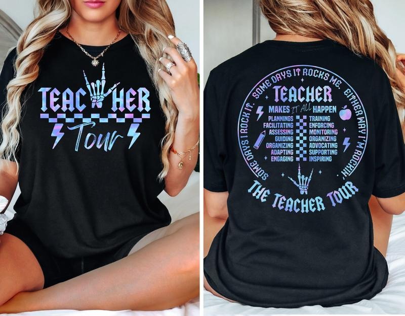 Teacher Shirt Teacher Tour Shirt Team Teacher Shirts Back School Shirt Teacher Kindergarten Teacher Shirt Elementary School Latarshia Grant T-Shirts, Hoodie, Sweatshirt - T-Shirt, Sweatshirt, Hoodie